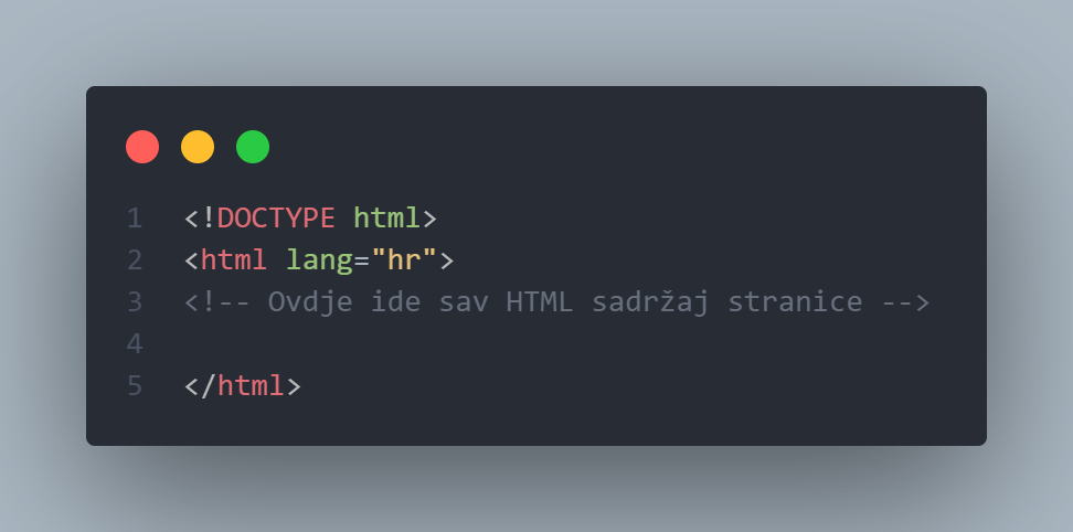 HTML oznaka