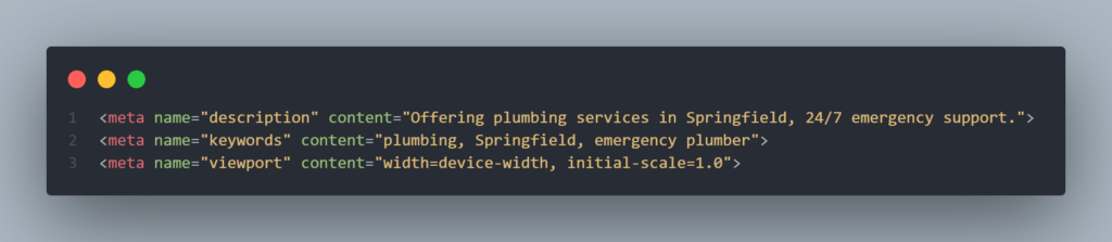 meta tags